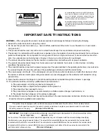 Preview for 3 page of Nady Audio CL-5000 Owner'S Manual