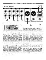 Preview for 9 page of Nady Audio CMX-16A Owner'S Manual