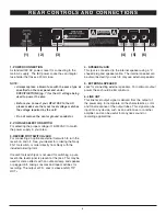 Preview for 6 page of Nady Audio GTA-1260 Owner'S Manual