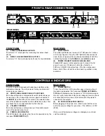 Preview for 5 page of Nady Audio HPA-4 Owner'S Manual