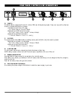 Preview for 6 page of Nady Audio MSE-100A Owner'S Manual