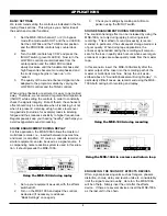 Preview for 7 page of Nady Audio MSE-100A Owner'S Manual