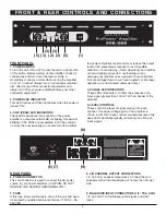 Предварительный просмотр 4 страницы Nady Audio PPA-300 Owner'S Manual