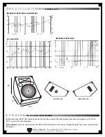 Preview for 2 page of Nady Audio ProPower PFW12 Features, Instructions & Technical Data