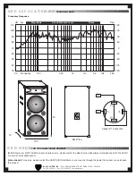 Preview for 2 page of Nady Audio ProPower PS215 Features, Instructions & Technical Data