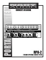 Nady Audio RPA-2 Owner'S Manual предпросмотр