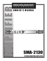 Nady Audio SMA-2130 Owner'S Manual предпросмотр