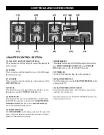 Preview for 9 page of Nady Audio SPM 6600 Owner'S Manual