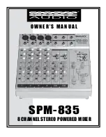 Nady Audio SPM-835 Owner'S Manual preview