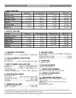 Preview for 12 page of Nady Audio SRM SERIES Owner'S Manual