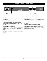 Preview for 6 page of Nady Audio TMP-1 MICPREAMP Owner'S Manual