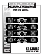 Nady Audio XA-1100 Owner'S Manual preview