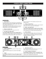 Предварительный просмотр 5 страницы Nady Audio XA-1100 Owner'S Manual