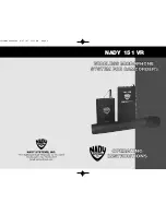 Preview for 1 page of Nady Systems 151 VR Operating Instructions