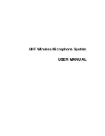 Nady Systems 9E3W1KUH User Manual preview