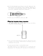 Preview for 8 page of Nady Systems 9E3W1KUH User Manual