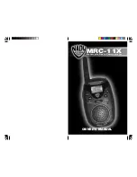 Nady Systems MRC-11X Owner'S Manual preview