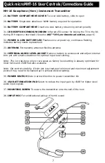 Предварительный просмотр 7 страницы Nady Systems MRX-16 Owner'S Manual