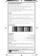 Preview for 2 page of Nady Systems OHCM-200 User Manual