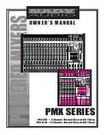 Preview for 1 page of Nady Systems PMX series Owner'S Manual