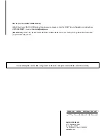 Preview for 8 page of Nady Systems PSS-150 Owner'S Manual