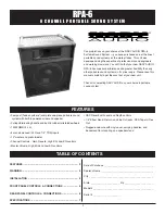 Preview for 2 page of Nady Systems RPA-6 Owner'S Manual