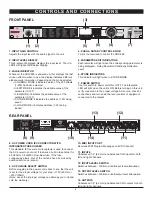 Preview for 5 page of Nady Systems SDR-260 Owner'S Manual