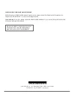 Preview for 8 page of Nady Systems SDR-260 Owner'S Manual