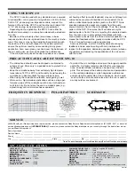 Preview for 2 page of Nady Systems SPC-10 User Manual