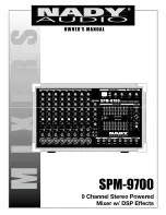 Nady Systems SPM-9700 Owner'S Manual предпросмотр