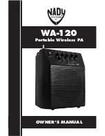 Nady Systems WA-120 Owner'S Manual preview