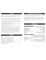 Preview for 2 page of Nady Systems WA-1620U User Manual