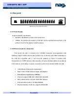 Предварительный просмотр 10 страницы NAG SNR-MPX-16E1-SFP User Manual