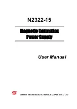 Nagasima Electronic Equipment N2322-15 User Manual preview