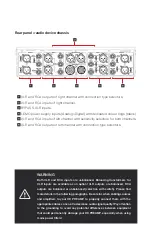 Preview for 16 page of Nagra HD PREAMP Owner'S Manual