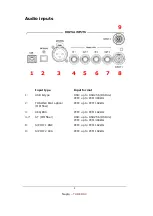 Preview for 8 page of Nagra TUBE DAC User Manual