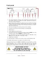 Preview for 9 page of Nagra TUBE DAC User Manual