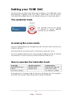 Preview for 10 page of Nagra TUBE DAC User Manual