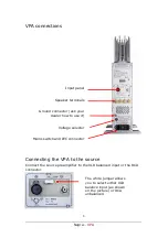 Предварительный просмотр 8 страницы Nagra VPA Instruction Manual