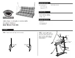 Nags Head Hammocks ORIGINAL CUMARU CUSHIONED DOUBLE SWING Instructions preview