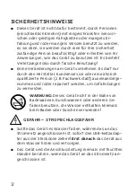 Preview for 12 page of nah-Vital D25-NM001 Manual