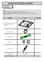 Preview for 3 page of Naicon DILOC CASSETTE Series Installation Manual