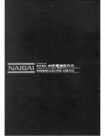 Предварительный просмотр 26 страницы Naigai NAG-144XL Instructions Manual