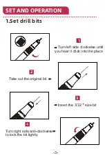 Preview for 4 page of Nail Master JMD-S108 User Manual