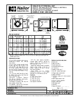 Предварительный просмотр 3 страницы Nailor AT303 Manual