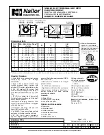 Предварительный просмотр 11 страницы Nailor AT303 Manual