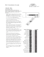 Предварительный просмотр 3 страницы NAIM AV2 Installation Manual