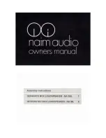 Предварительный просмотр 1 страницы NAIM NA IBL Manual