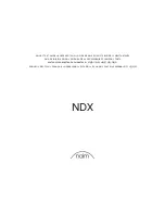 NAIM NDX - Quick Start Manual preview