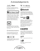 Preview for 11 page of NAIM Uniti Atom Quick Start Manual